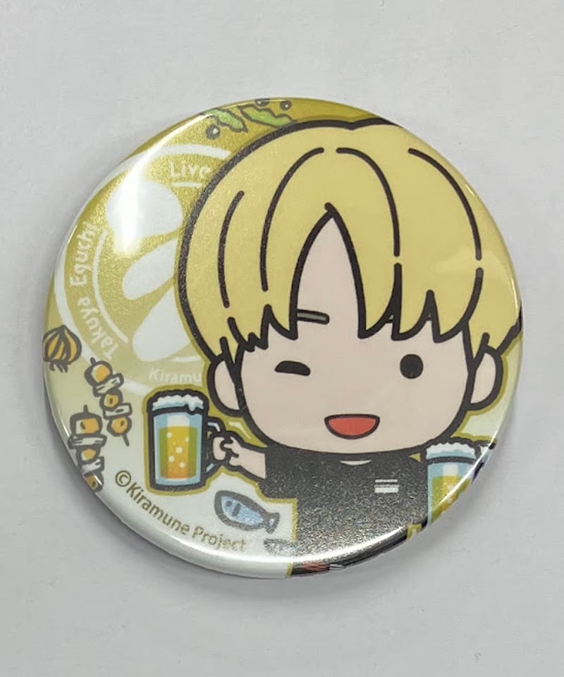 江口拓也 缶バッジ KADOKAWA公式ショップ】江口拓也・八代拓の「さん