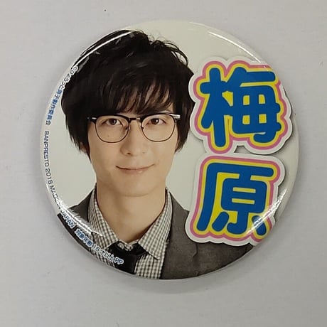 梅原裕一郎 ひょろっと男子 でっかい ぬいぐるみ 缶バッジ Amazon | 声優 梅原裕一郎 缶バッジセット ひょろっと男子