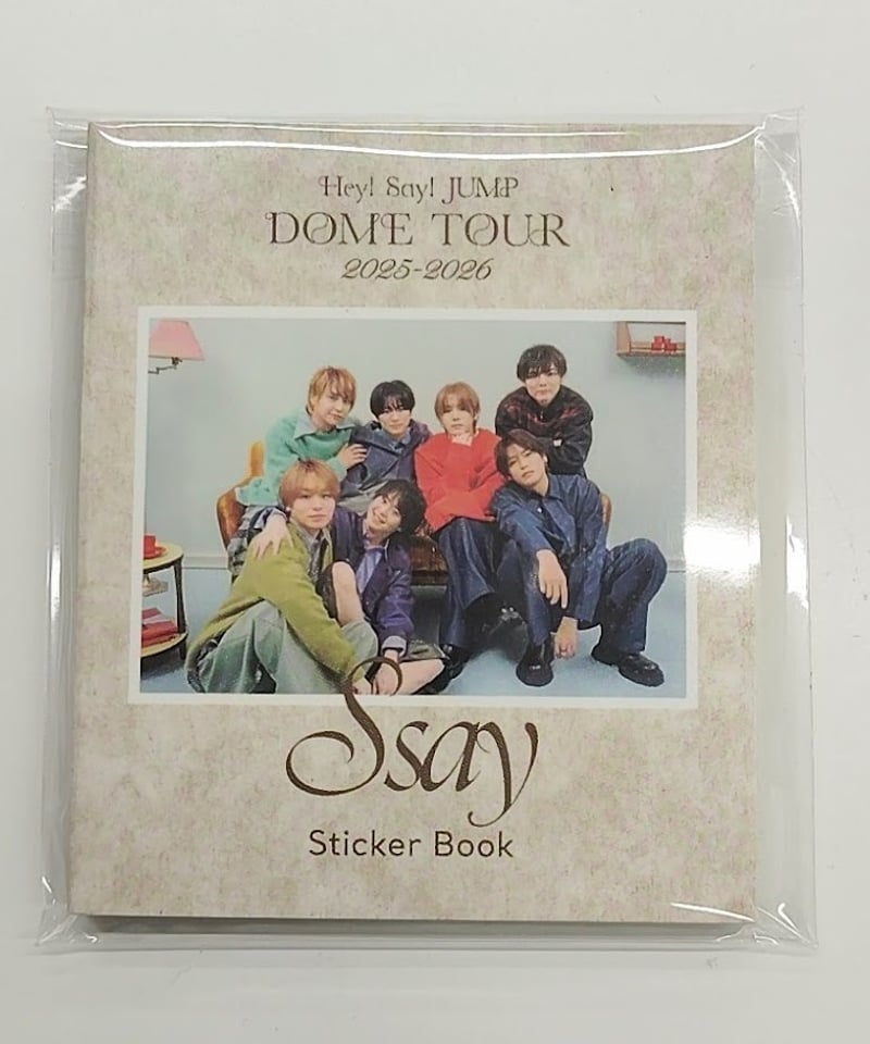 Hey!Say!JUMPDOMETOUR 2025-2026 S say グッズ Hey! Say! JUMP DOME TOUR 2025-2026 S say」 ステッカ