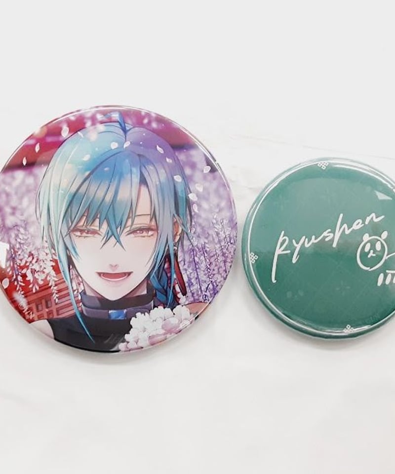 にじさんじ 緑仙 誕生日記念グッズ＆ボイス（2021） 缶バッジ