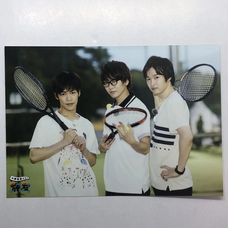 花江夏樹、小野賢章、逢坂良太　「DVD 小野賢章がゆく 旅友 第四弾 」アニメイトオリジナル特典ブロマイド