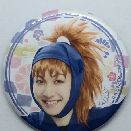 ミュージカル忍たま乱太郎 8弾再演 五年缶バッジ キズ有