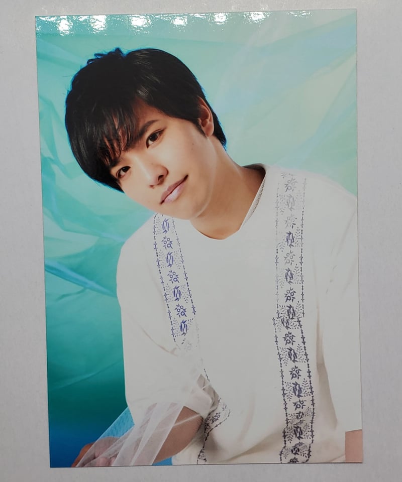 石谷春貴 ファン感謝イベント ブロマイド ≪水色背景③≫ | K-BOOKS K 