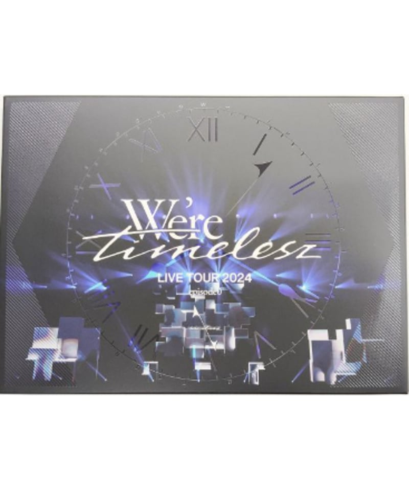 timelesz ライブ 初回限定盤 BluRay 開封品/Blu-ray】 We're timelesz LIVE TOUR 2024 epi