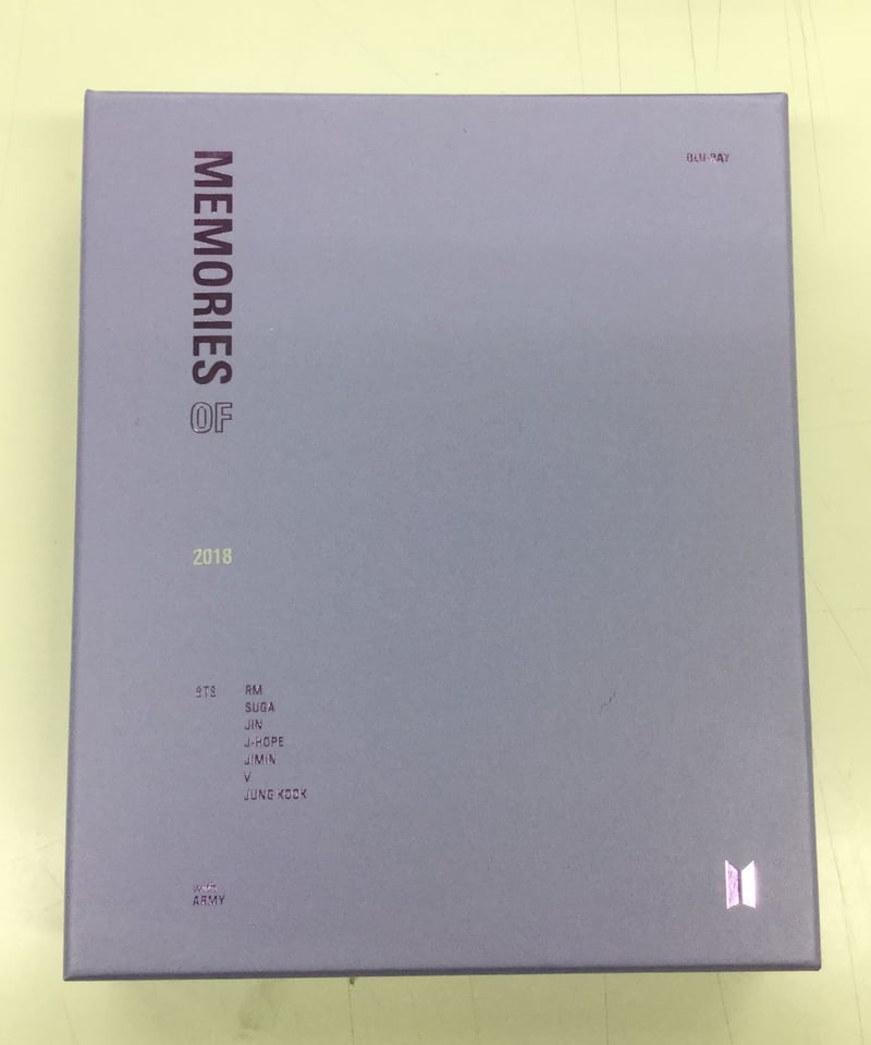 BTS memories of 2018 Blu-ray