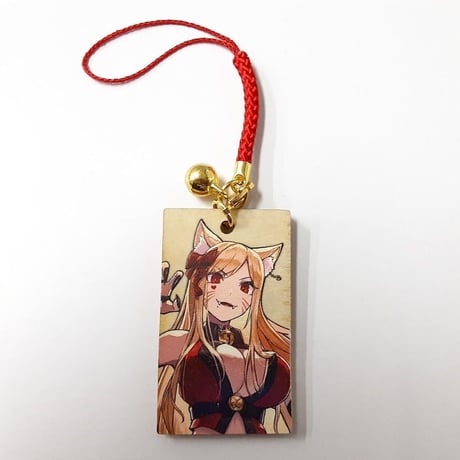 【キズ有】にじさんじ 　ルイス・キャミー　にじさんじ スクラッチ第五弾　木札キーホルダー
