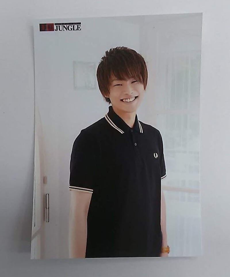 王様ジャングル 濱健人 梶原岳人 サイン入りブロマイド