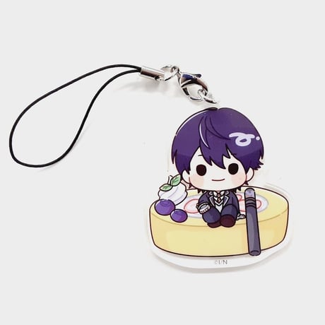 【キズ有】にじさんじ　剣持刀也　にじさんじバレンタインキャンペーン in ファミリーマート　アクリルチャーム