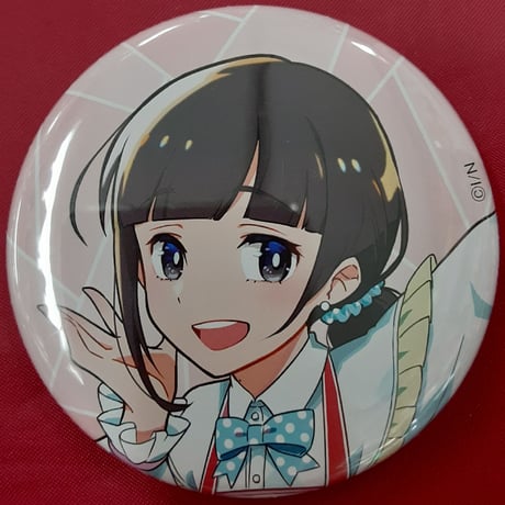 【キズ有】にじさんじ　鈴鹿詩子　缶バッジ