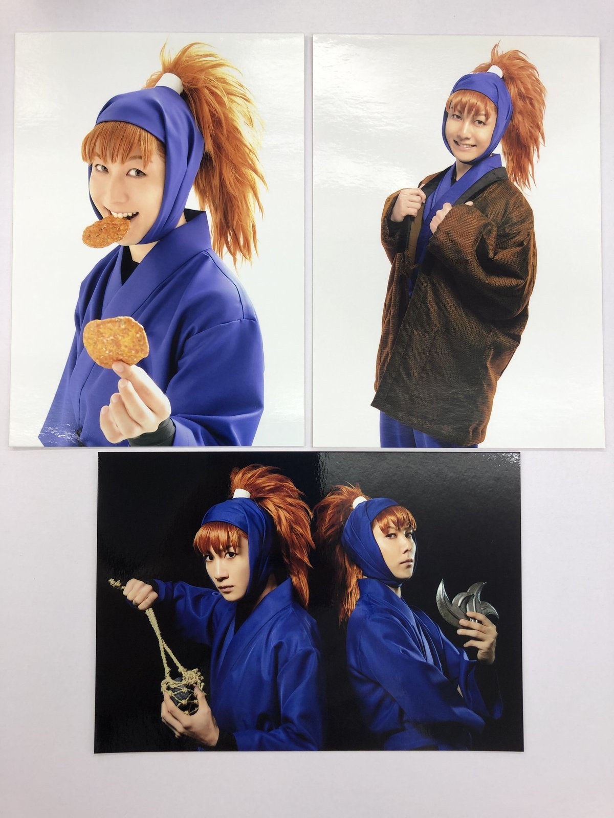 忍ミュ 第14弾初演　購入特典ブロマイド　鉢屋三郎　久下恭平さん　サイン入り 忍ミュ 第14弾初演購入特典ブロマイド鉢屋三郎久下恭平さん