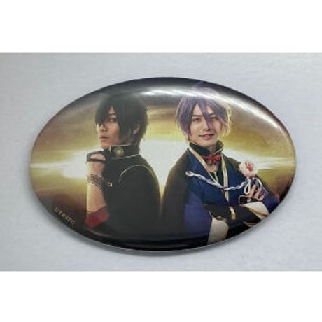 舞台『刀剣乱舞』義伝 暁の独眼竜　大倶利伽羅　歌仙兼定　2ショット缶バッジ