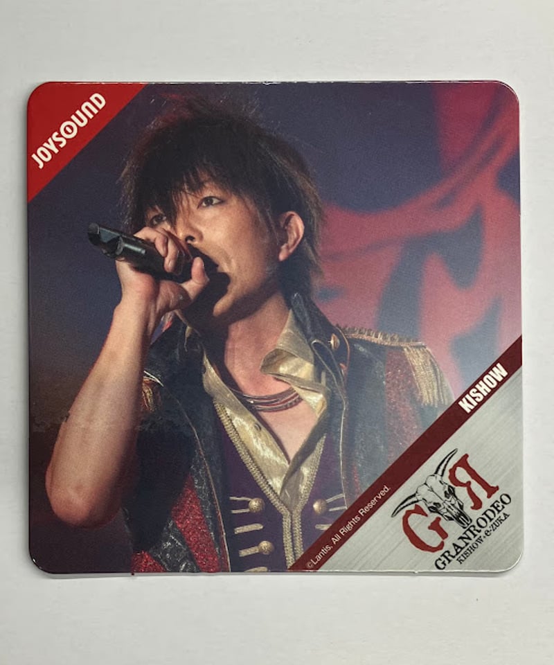 GRANRODEO 谷山紀章 ブロマイド 谷山紀章 GRANRODEO × JOYSOUND直営店コラボキャンペーン 特典