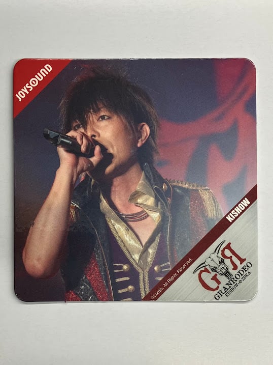 GRANRODEO 谷山紀章 ブロマイド 谷山紀章 GRANRODEO × JOYSOUND直営店コラボキャンペーン 特典