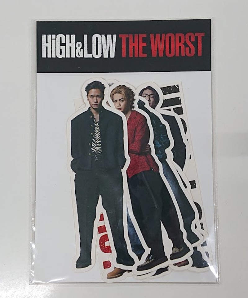 high&low シール High&Low ステッカー シール・ステッカー(男性) ステッカーセット