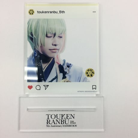 三日月宗近】舞台刀剣乱舞 5周年展 PARCO 刀ステ展 アクリルカード
