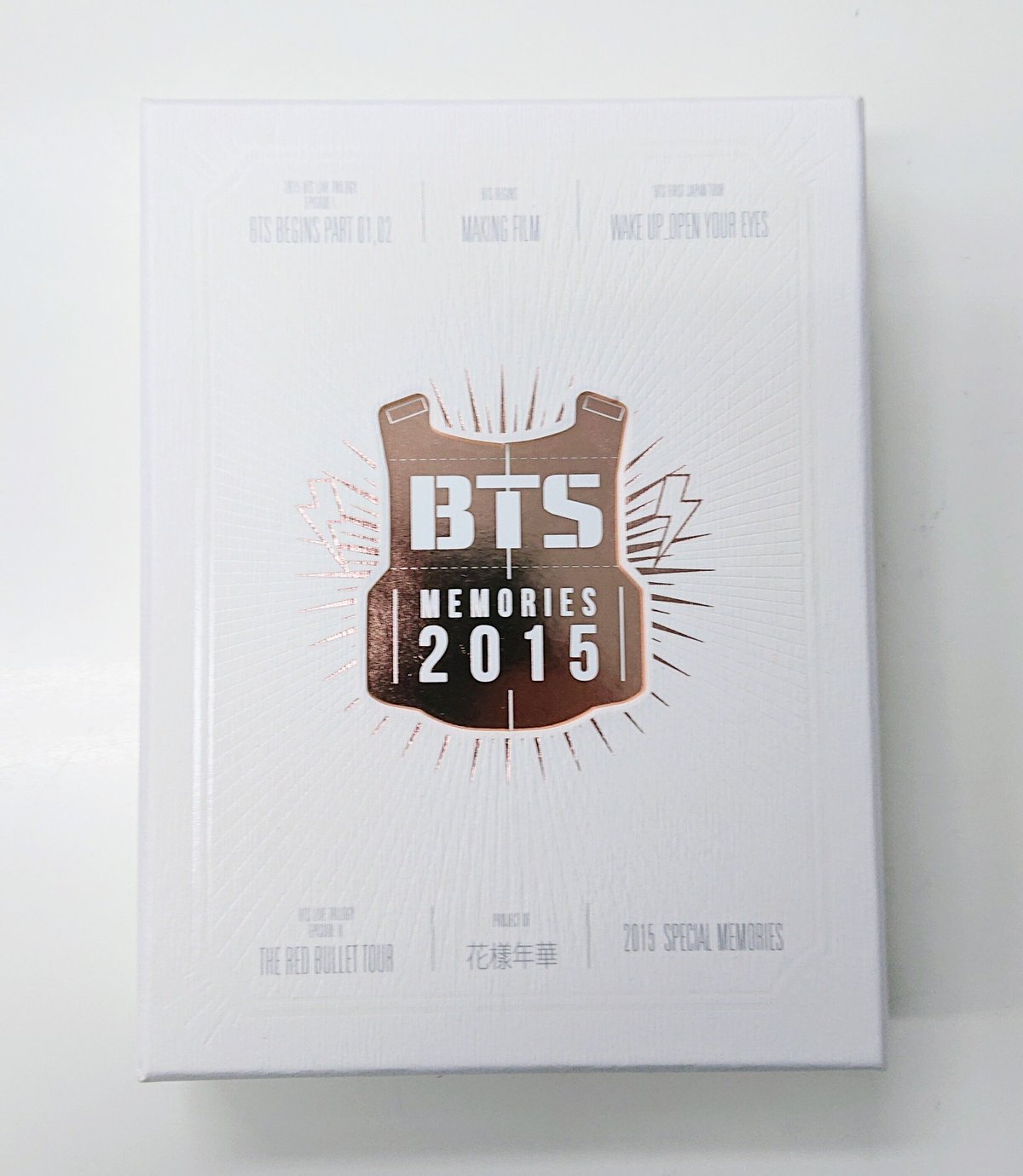 日本語字幕付き】BTS MEMORIES OF 2015 DVD タワレコ盤 | K-BOO...