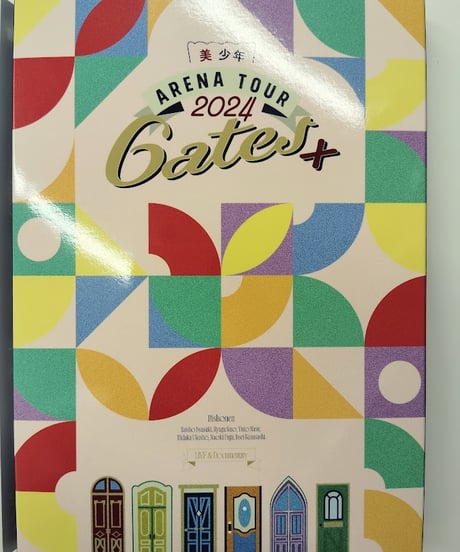 【開封品】美少年 ARENA TOUR 2024 Gates+　Blu-ray
