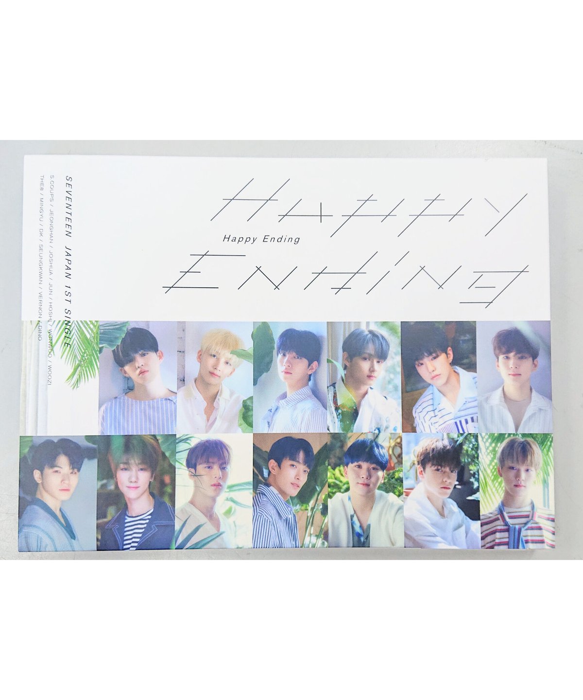 SEVENTEEN JAPAN 1ST SINGLE「Happy Ending」CARAT盤