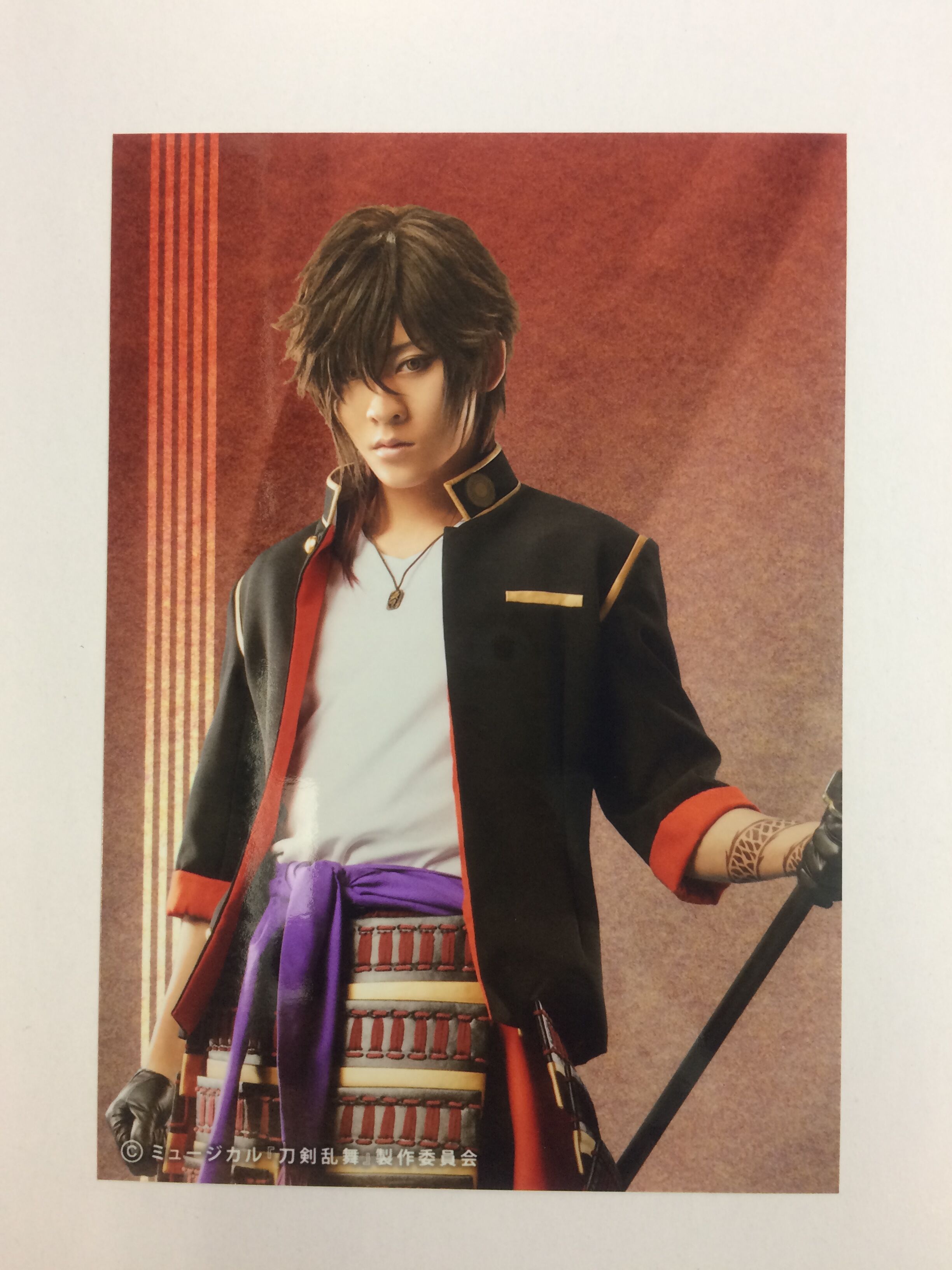 ミュージカル刀剣乱舞 刀ミュ 大倶利伽羅 牧島輝 ビジュアルボード アクリル original