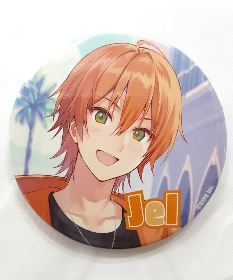 キズ有】すとろべりーぷりんす ジェル 2021夏ver.!! 缶バッジ（等身柄