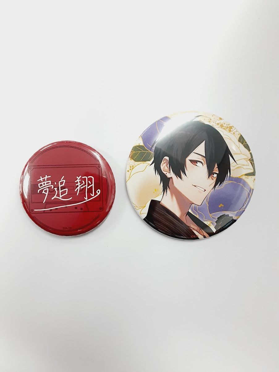 にじさんじ 夢追翔 誕生日グッズ＆ボイス(2021) 缶バッジセット | K