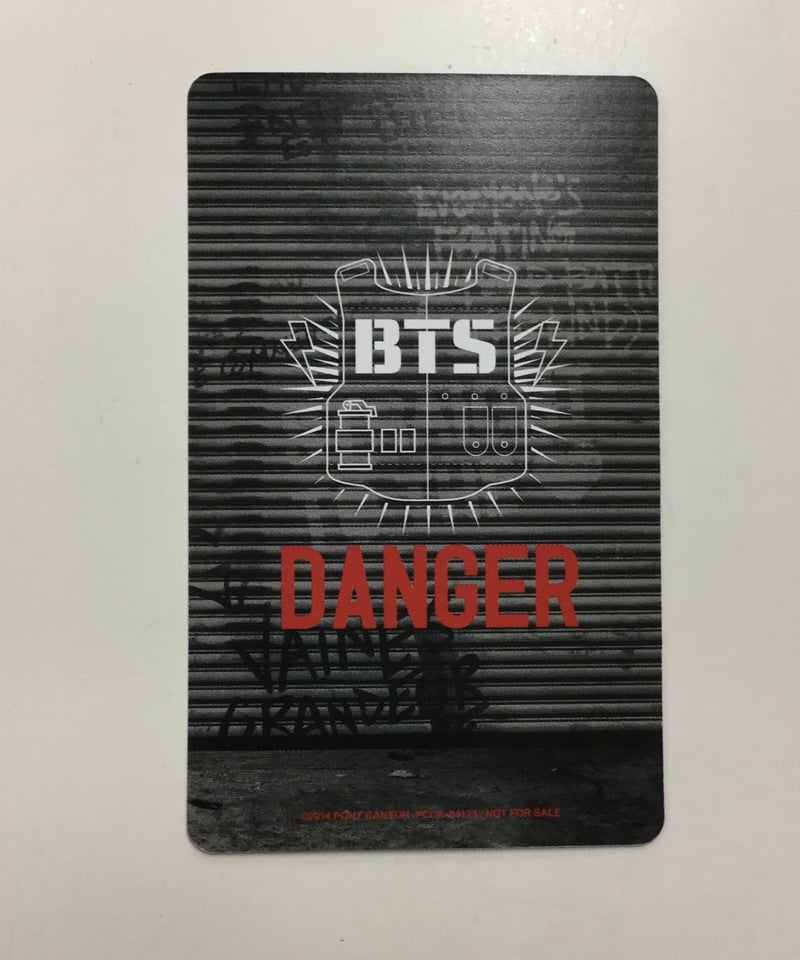 若干イタミ有】BTS『DANGER』 トレカ V テヒョン | K-BOOKS K-POP...