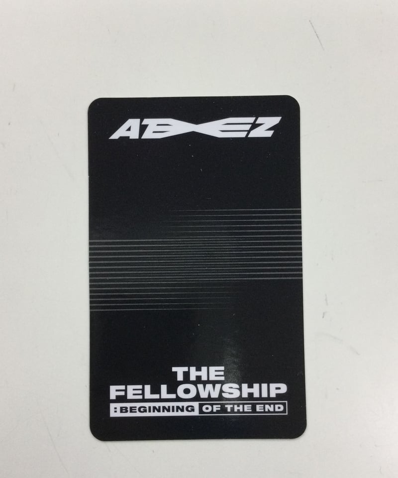 箱・イタミ、トレカ・若干イタミ有】ATEEZ 「THE FELLOWSHIP : BEGIN...