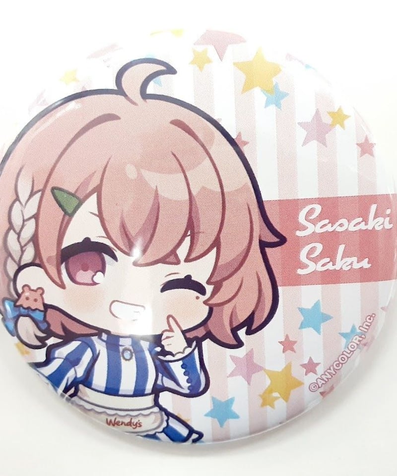 にじさんじバレンタイン2023 ハート型缶バッジ 笹木咲 - メルカリ にじ