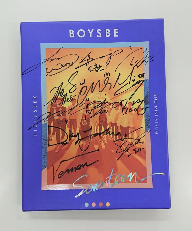 メンバー全員の直筆サイン入り Autographed CD-