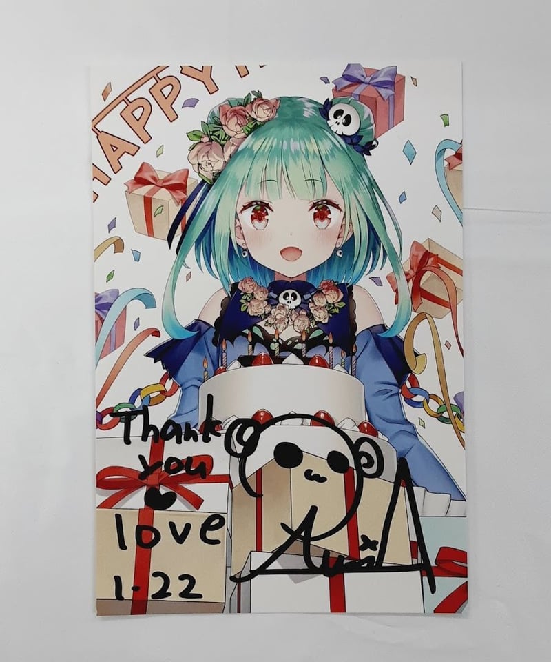 ホロライブ 潤羽るしあ 潤羽るしあ 誕生日記念ボイス やすゆき先生描き