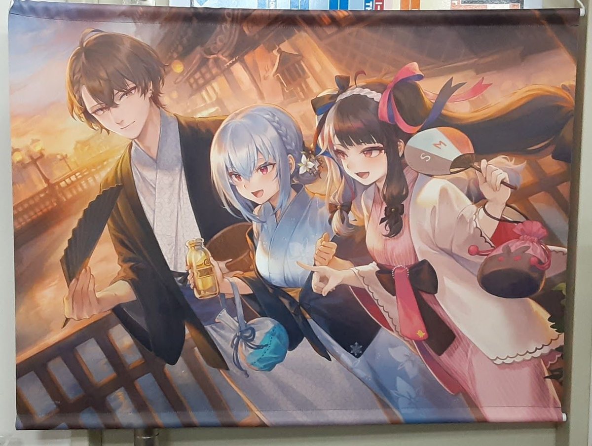 にじさんじ SMC組 にじさんじ スクラッチ 第二弾 タペストリー (DMM 