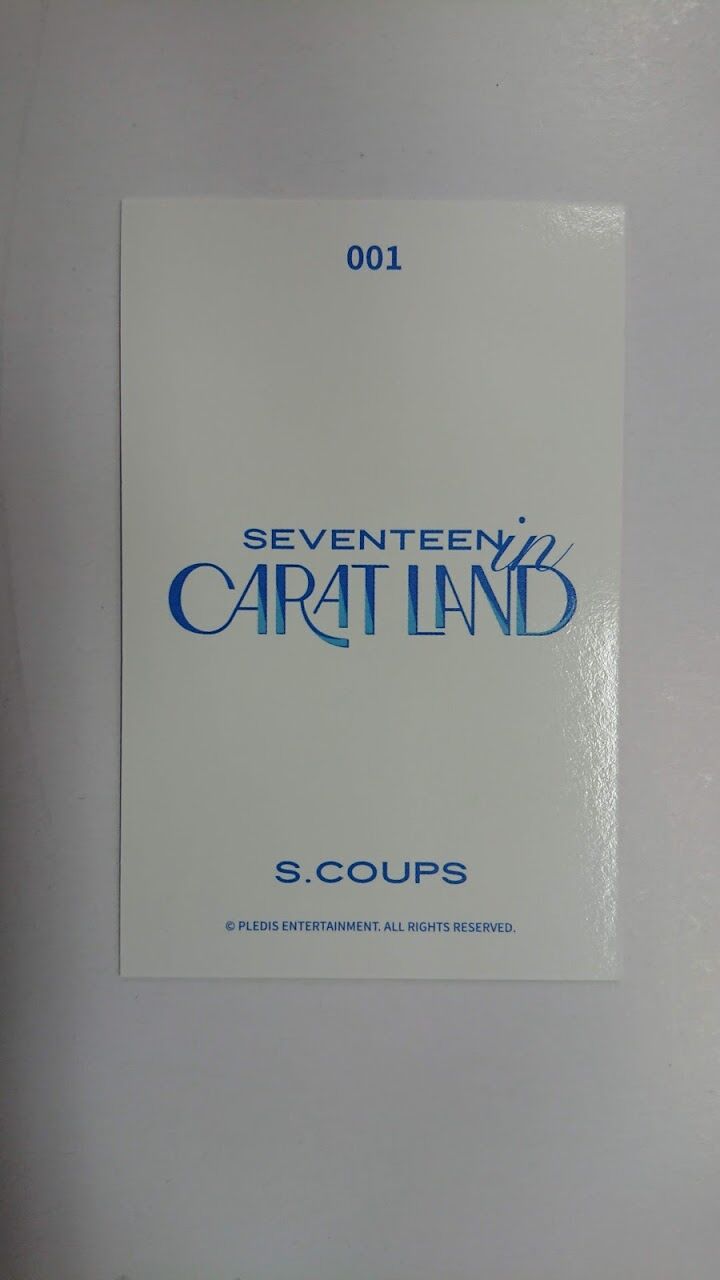 SEVENTEEN エスクプス CARAT Land2021 トレカ