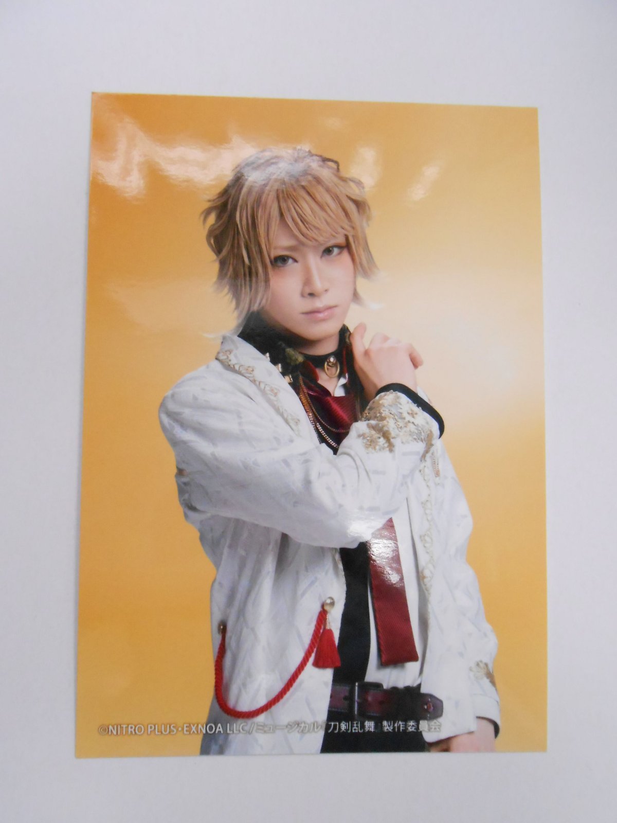 刀ミュ 江水散花雪 南泉一文字 武本悠佑 DMM.com 予約特典ブロマイド  