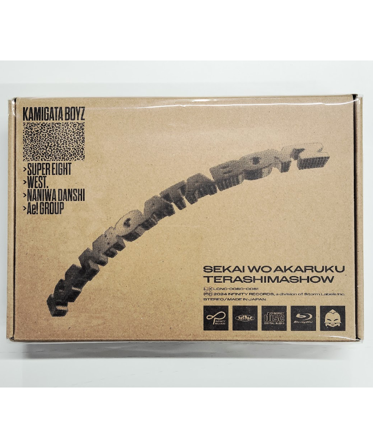 KAMIGATA BOYZ 通販限定盤 CD+BluRay 2点セット KAMIGATA BOYZ 「世界を明るく照らしましょう」CD+Blu-ray オンライン