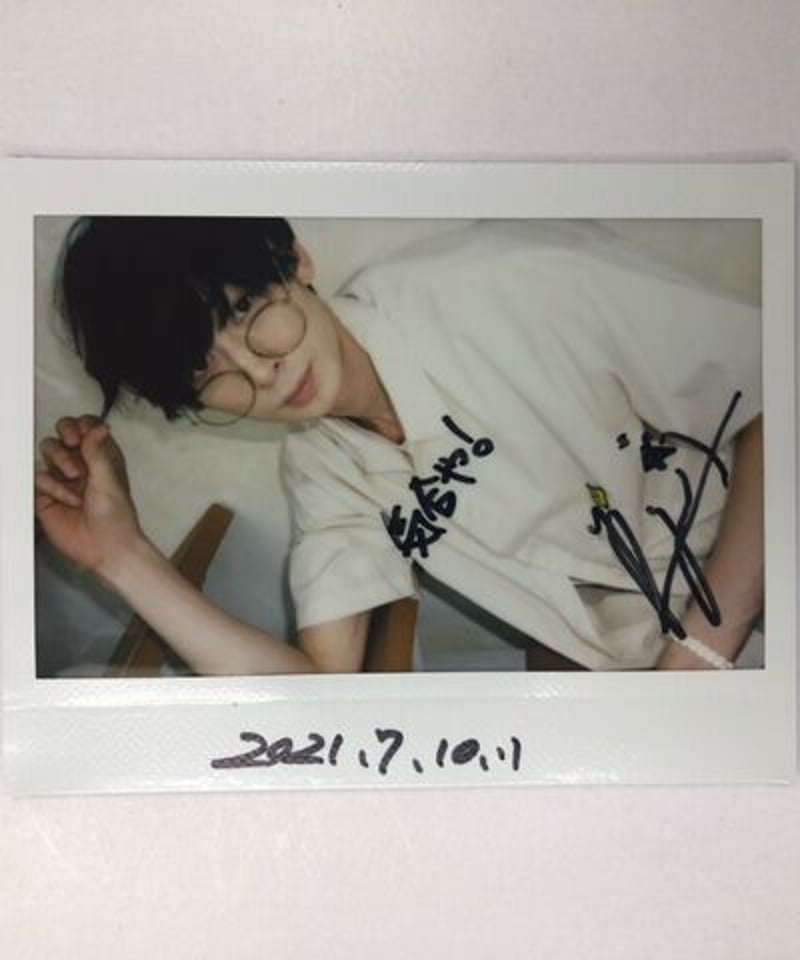 田中涼星 直筆サイン入り チェキ 田中涼星 直筆サイン入り チェキ 2025年