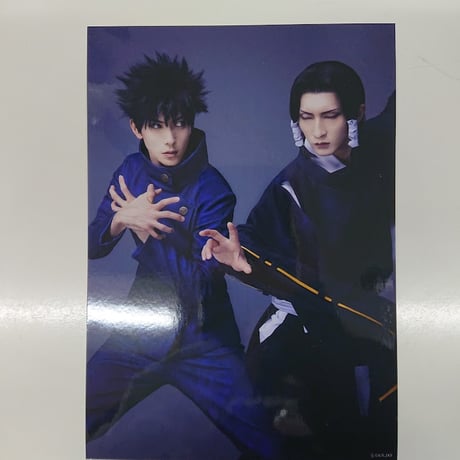 呪術廻戦　伏黒恵　ポストカード　ブロマイド　トレーディングチェキ　紙類 呪術廻戦 伏黒恵 ポストカード ブロマイド トレーディングチェキ 紙類