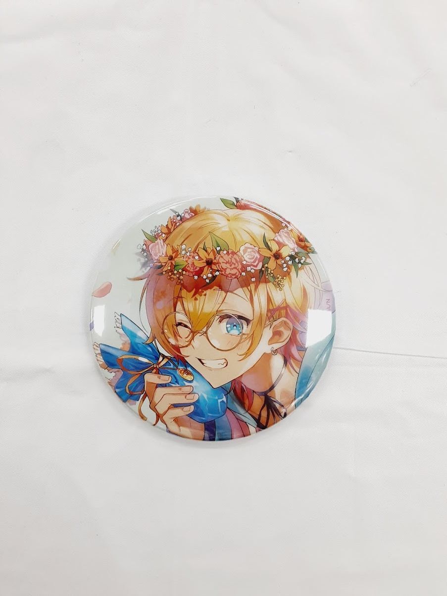 にじさんじ 成瀬鳴 誕生日記念グッズ＆ボイス（2021） 75mm缶バッジ