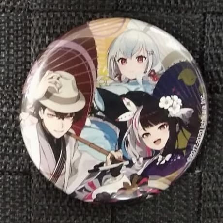 にじさんじ　葉加瀬冬樹　SMC すめし　缶バッジ　エイプリルフール SMC組 エイプリルフール 缶バッジ 葉加瀬冬雪 - メルカリ