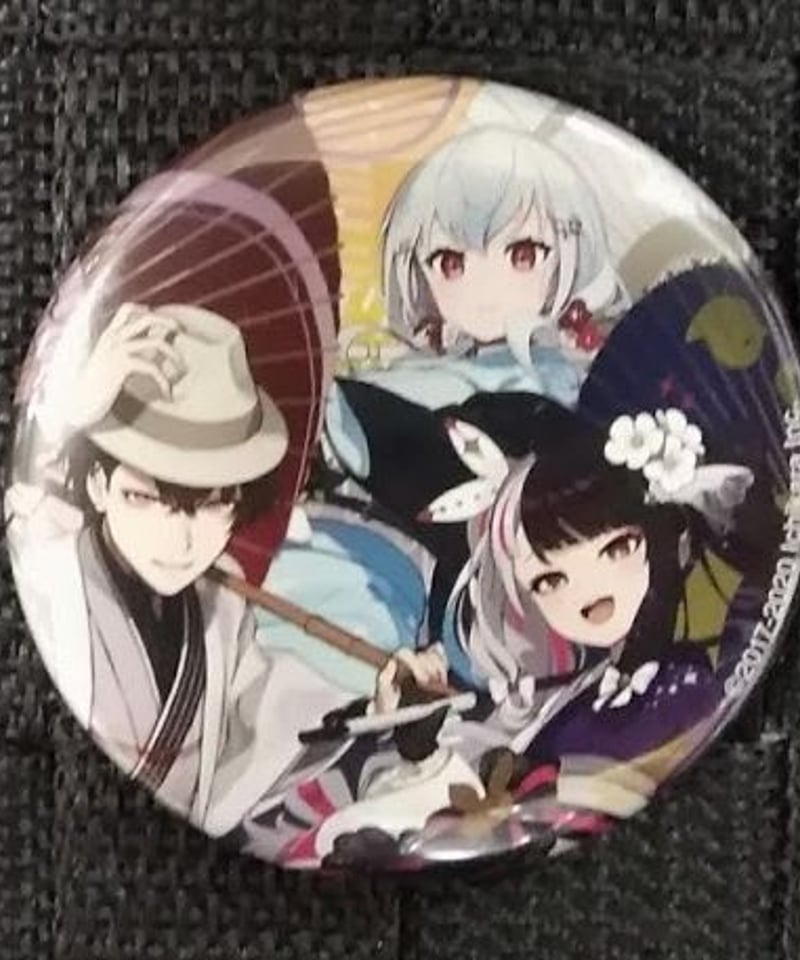 キズ有】にじさんじ SMC組 京と秋のにじさんじ 缶バッジ | K-BOOKS K