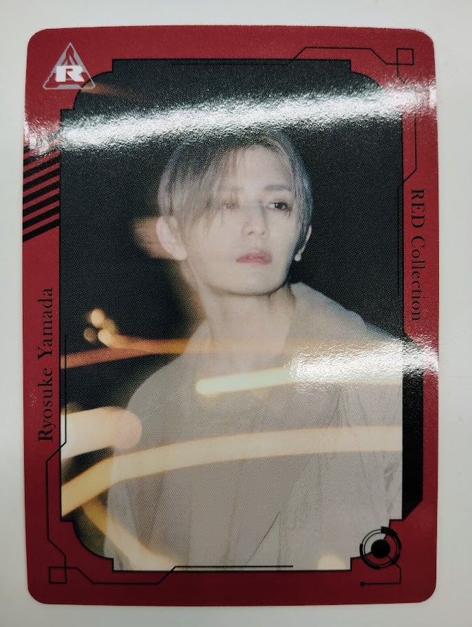 山田涼介 コンプリート RED ビジュアルカード Ryosuke Yamada Ryosuke Yamada LIVE TOUR 2025 RED」 山田涼介 ビジュアルカ
