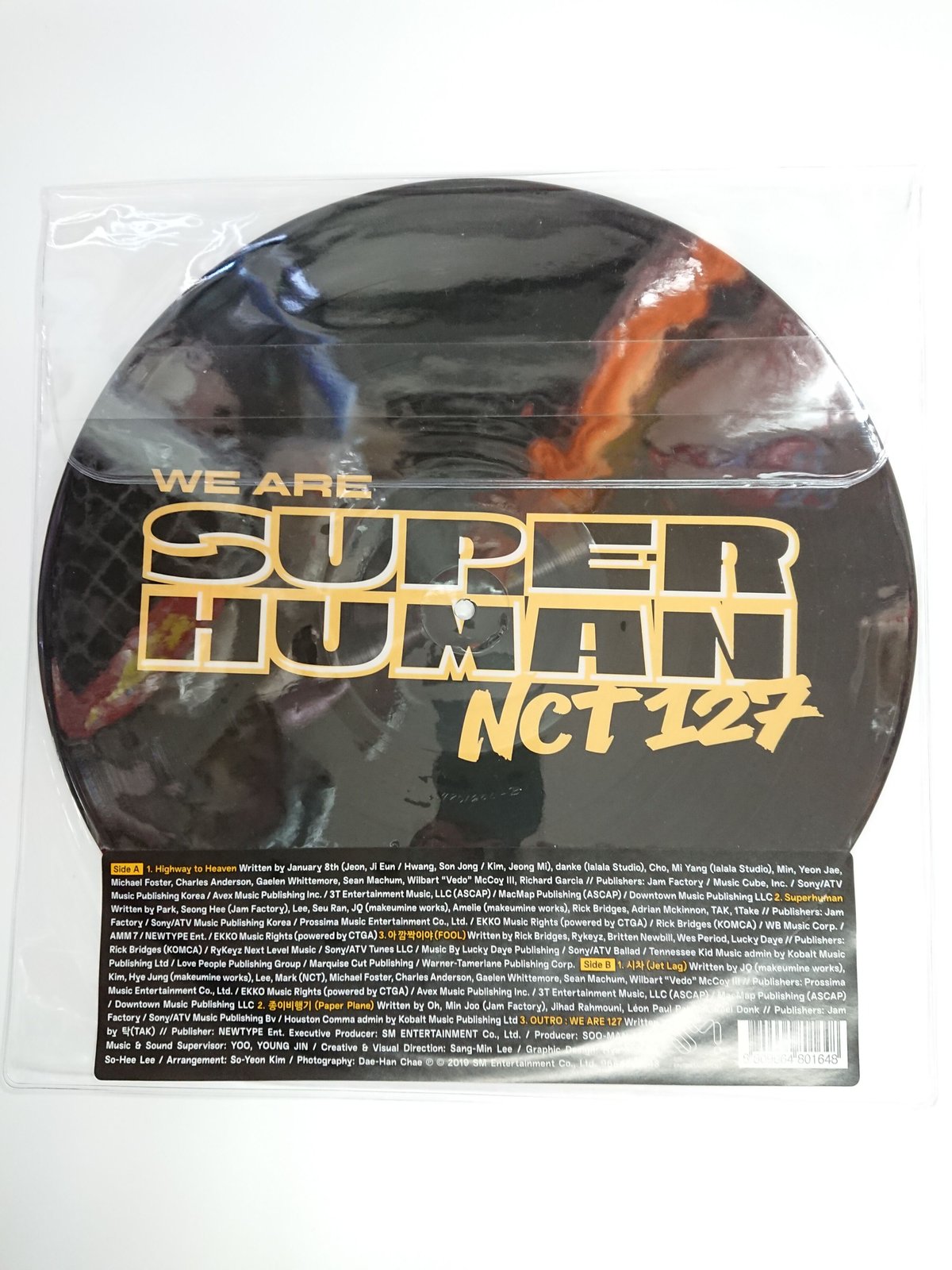 NCT127 SUPERHUMAN レコード　限定品レア