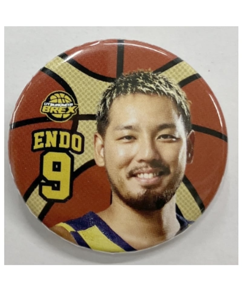 宇都宮ブレックス 2024-25選手缶バッジ 遠藤祐亮 選手 | K-BOOKS
