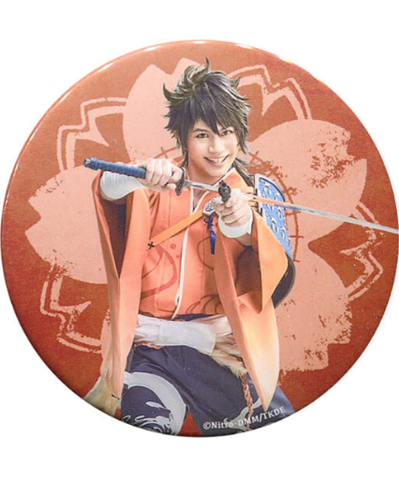 刀剣乱舞 陸奥一蓮 三日月宗近 缶バッジ 戦闘服ver. グッズ | ミュージカル『刀剣乱舞』公式サイト