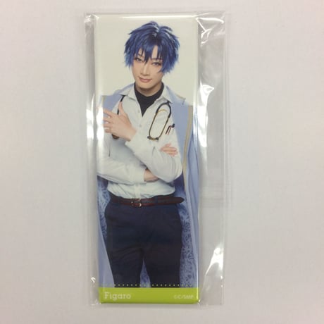 まほステ　アニカフェコラボ　ロング缶バッジ　フィガロ　和合真一