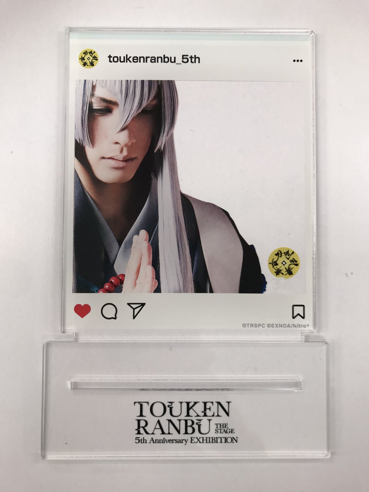 舞台『刀剣乱舞』5周年展 アクリルカードB 江雪左文字（輝馬） | K 