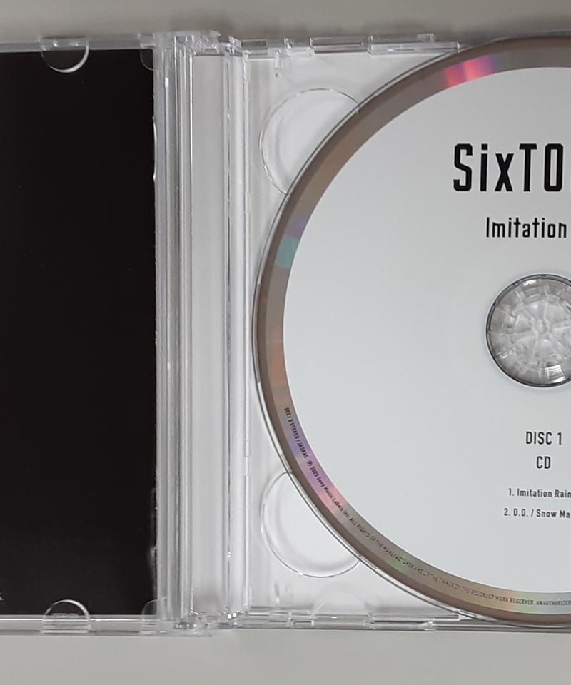 SixTONES CD 「Imitation Rain / D.D.」 with Snow M SixTONES CD 「Imitation Rain / D.D.」 with Snow M