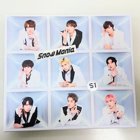 Snow Man CD 「Snow Mania S1」[Blu-ray付初回盤B]