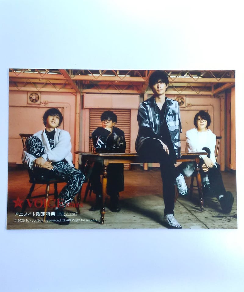 ね*。様 梅原裕一郎　ポラロイド 梅原裕一郎 中島ヨシキ VOICEstars vol.14 アニメイト特典ブロマイド