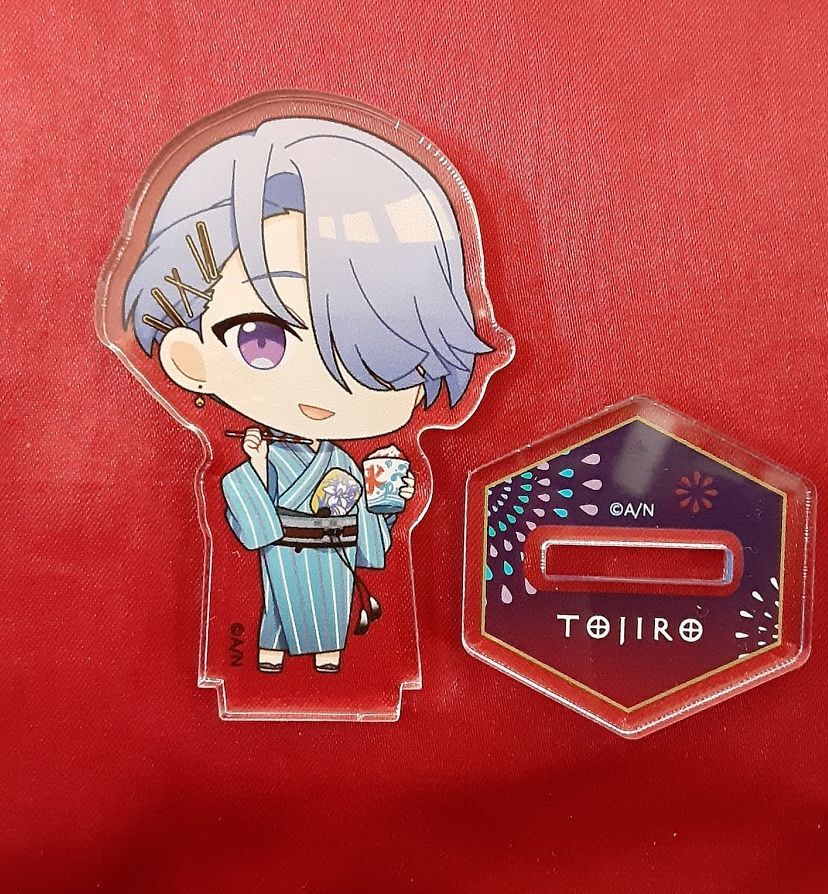 キズ有】にじさんじ 弦月藤士郎 ミニキャラ トレーディング アクリル