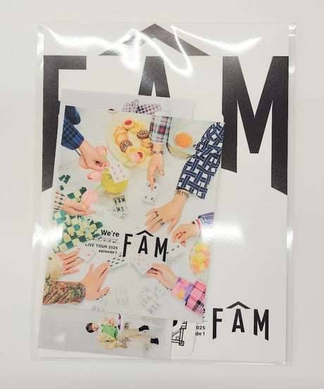 「We're timelesz LIVE TOUR 2025 episode 1 〜FAM〜」 ステッカーセット 福岡